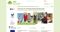 Desktop Screenshot of hnee.de